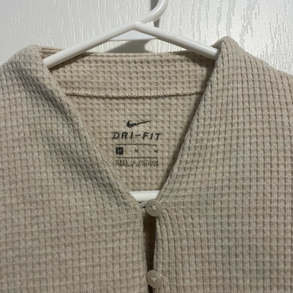 Buttoned Waffle Long Sleeve - Picture 8 of 8